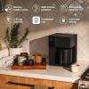 image:imageFellow Aiden Precision Coffee Maker  10Cup Thermal Carafe Programmable Drip Coffee Machine Single Serve amp Batch Brew Adjustable Brew Strength Removable Water Tank Matte BlackMatte Black