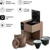 image:imageFellow Aiden Precision Coffee Maker  10Cup Thermal Carafe Programmable Drip Coffee Machine Single Serve amp Batch Brew Adjustable Brew Strength Removable Water Tank Matte BlackMalted Chocolate