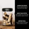image:imageFellow Atmos Vacuum Coffee Canister amp Food Storage Container Bundle  Airtight Coffee and Food Storage Containers  04 L and 12 L  Clear Glass