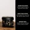 image:imageFellow Atmos Vacuum Coffee Canister  12L Stainless Steel Airtight Food Storage Container for Coffee Beans Ground Coffee Tea amp Spices  Vacuum Seal Preserves Freshness  Matte BlackClear Glass