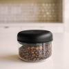image:imageFellow Atmos Vacuum Coffee Canister  12L Stainless Steel Airtight Food Storage Container for Coffee Beans Ground Coffee Tea amp Spices  Vacuum Seal Preserves Freshness  Matte BlackClear Glass