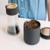 image:imageFellow Atmos Vacuum Coffee Canister  12L Stainless Steel Airtight Food Storage Container for Coffee Beans Ground Coffee Tea amp Spices  Vacuum Seal Preserves Freshness  Matte BlackMatte Black