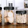 image:imageFellow Atmos Vacuum Coffee Canister  12L Stainless Steel Airtight Food Storage Container for Coffee Beans Ground Coffee Tea amp Spices  Vacuum Seal Preserves Freshness  Matte BlackClear Glass