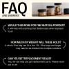 image:imageFellow Atmos Vacuum Coffee Canister amp Food Storage Container Bundle  Airtight Coffee and Food Storage Containers  04 L and 07 L  Clear Glass