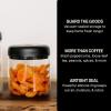 image:imageFellow Atmos Vacuum Coffee Canister amp Food Storage Container Bundle  Airtight Coffee and Food Storage Containers  04 L and 07 L  Clear Glass