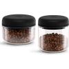 image:imageFellow Atmos Vacuum Coffee Canister amp Food Storage Container Bundle  Airtight Coffee and Food Storage Containers  04 L and 07 L  Clear Glass