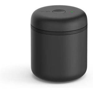 image:imageFellow Atmos Electric Vacuum Canister amp Storage Container  Airtight Coffee amp Food Storage Containers  Coffee Containers  Clear Glass 07 LiterMatte Black