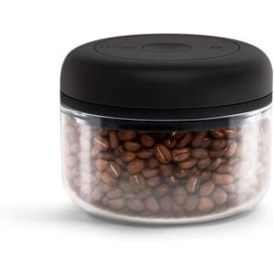 image:imageFellow Atmos Vacuum Coffee Canister  12L Stainless Steel Airtight Food Storage Container for Coffee Beans Ground Coffee Tea amp Spices  Vacuum Seal Preserves Freshness  Matte BlackClear Glass