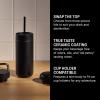 image:imageFellow 16 oz Carter Bundle 3 in 1 Travel Mug with SlideLock Move amp Cold Lids with Straw  ToGo Coffee Tumbler Ceramic Interior amp VacuumInsulated Stainless Steel  Coffee CupsMatte WhiteMatte Black