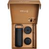 image:imageFellow 16 oz Carter Bundle 3 in 1 Travel Mug with SlideLock Move amp Cold Lids with Straw  ToGo Coffee Tumbler Ceramic Interior amp VacuumInsulated Stainless Steel  Coffee CupsMatte WhiteMatte Black