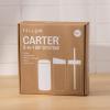 image:imageFellow 16 oz Carter Bundle 3 in 1 Travel Mug with SlideLock Move amp Cold Lids with Straw  ToGo Coffee Tumbler Ceramic Interior amp VacuumInsulated Stainless Steel  Coffee CupsMatte WhiteMatte White