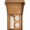 image:imageFellow 16 oz Carter Bundle 3 in 1 Travel Mug with SlideLock Move amp Cold Lids with Straw  ToGo Coffee Tumbler Ceramic Interior amp VacuumInsulated Stainless Steel  Coffee CupsMatte WhiteSand Dune
