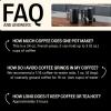 image:imageFellow Clara Insulated Coffee Maker with Enhanced Filtration System  Portable French Press Stainless Steel  24 oz Carafe  Matte Black