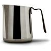 image:imageFellow Eddy Steaming Pitcher  Milk Frother Pitcher with Fluted Spout Premium Barista Tools for Precision Latte Art 188 Stainless Steel Graphite 18oz JugPolished Graphite