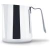 image:imageFellow Eddy Steaming Pitcher  Milk Frother Pitcher with Fluted Spout Premium Barista Tools for Precision Latte Art 188 Stainless Steel Graphite 18oz JugPolished Steel