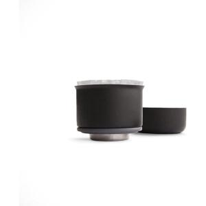 image:imageFellow Stagg XF PourOver Coffee Maker Set  Stainless Steel Dripper 20 oz Double Wall Glass Carafe amp 30 Paper Filters Builtin Ratio Aid No Plastic Brewing Matte BlackX Dripper  Filters
