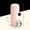 image:imageFellow 16 oz Carter Move Travel Mug  VacuumInsulated Stainless Steel Travel Coffee Mug  Coffee Tumbler with Ceramic Interior and Splash Guard  Sand DuneWarm Pink