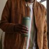 image:imageFellow 16 oz Carter Move Travel Mug  VacuumInsulated Stainless Steel Travel Coffee Mug  Coffee Tumbler with Ceramic Interior and Splash Guard  Sand DuneCargo Green