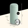 image:imageFellow 16 oz Carter Move Travel Mug  VacuumInsulated Stainless Steel Travel Coffee Mug  Coffee Tumbler with Ceramic Interior and Splash Guard  Sand DuneMint Chip