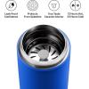 image:imageFellow 16 oz Carter Move Travel Mug  VacuumInsulated Stainless Steel Travel Coffee Mug  Coffee Tumbler with Ceramic Interior and Splash Guard  Sand DuneElectric Cobalt