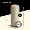 image:imageFellow 16 oz Carter Move Travel Mug  VacuumInsulated Stainless Steel Travel Coffee Mug  Coffee Tumbler with Ceramic Interior and Splash Guard  Sand DuneSand Dune