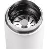 image:imageFellow 16 oz Carter Move Travel Mug  VacuumInsulated Stainless Steel Travel Coffee Mug  Coffee Tumbler with Ceramic Interior and Splash Guard  Sand DuneMatte White