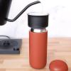 image:imageFellow 16 oz Carter Move Travel Mug  VacuumInsulated Stainless Steel Travel Coffee Mug  Coffee Tumbler with Ceramic Interior and Splash Guard  Sand DuneCorduroy Red