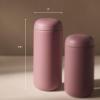 image:imageFellow 16 oz Carter Move Travel Mug  VacuumInsulated Stainless Steel Travel Coffee Mug  Coffee Tumbler with Ceramic Interior and Splash Guard  Sand DuneDesert Rose