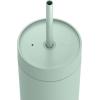 image:imageFellow 20 oz Carter Cold Tumbler  SpillResistant Straw Lid Stainless Steel VacuumInsulated Cup with Ceramic Interior and Reusable Straw for Cold Drinks Fits Cup HoldersDishwasher SafeMatte GreyMint Chip