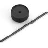 image:imageFellow 20 oz Carter Cold Tumbler  SpillResistant Straw Lid Stainless Steel VacuumInsulated Cup with Ceramic Interior and Reusable Straw for Cold Drinks Fits Cup HoldersDishwasher SafeMatte GreyMatte Black