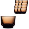 image:imageFellow Pirch Cortado Glasses 45 oz Artisanal Cups Set of 2 Dishwasher Safe Coffee Glasses for Espresso Drinks amp Latte Art  SmokeAmber