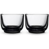 image:imageFellow Pirch Cortado Glasses 45 oz Artisanal Cups Set of 2 Dishwasher Safe Coffee Glasses for Espresso Drinks amp Latte Art  SmokeSmoke