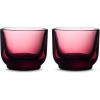 image:imageFellow Pirch Espresso Shot Glass 35 oz Set of 2 Amber Artisanal Espresso Cups Handcrafted Soda Lime Glass  Heat Retaining Dishwasher amp Microwave Safe for Latte Art amp CoffeeGarnet
