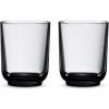 image:imageFellow Pirch Latte Glasses 11 oz Artisanal Cups Set of 2 Dishwasher Safe Coffee Glasses for Espresso Drinks amp Latte Art  WoodlandSmoke