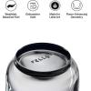 image:imageFellow Pirch Latte Glasses 11 oz Artisanal Cups Set of 2 Dishwasher Safe Coffee Glasses for Espresso Drinks amp Latte Art  WoodlandSmoke