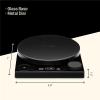 image:imageFellow Tally Pro Coffee Scale with Timer  Espresso Scale for Pour Over and Barista Brewing Brew Assist Mode 01g Accuracy OLED Display Rechargeable Glass Top  Matte Black