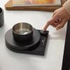 image:imageFellow Tally Pro Coffee Scale with Timer  Espresso Scale for Pour Over and Barista Brewing Brew Assist Mode 01g Accuracy OLED Display Rechargeable Glass Top  Matte Black