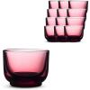 image:imageFellow Pirch Cortado Glasses 45 oz Artisanal Cups Set of 2 Dishwasher Safe Coffee Glasses for Espresso Drinks amp Latte Art  SmokeGarnet