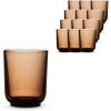 image:imageFellow Pirch Latte Glasses 11 oz Artisanal Cups Set of 2 Dishwasher Safe Coffee Glasses for Espresso Drinks amp Latte Art  WoodlandAmber