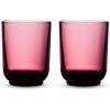 image:imageFellow Pirch Latte Glasses 11 oz Artisanal Cups Set of 2 Dishwasher Safe Coffee Glasses for Espresso Drinks amp Latte Art  WoodlandGarnet