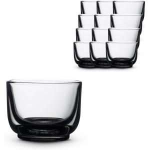image:imageFellow Pirch Cortado Glasses 45 oz Artisanal Cups Set of 2 Dishwasher Safe Coffee Glasses for Espresso Drinks amp Latte Art  SmokeSmoke