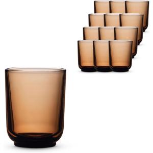 image:imageFellow Pirch Latte Glasses 11 oz Artisanal Cups Set of 2 Dishwasher Safe Coffee Glasses for Espresso Drinks amp Latte Art  WoodlandAmber