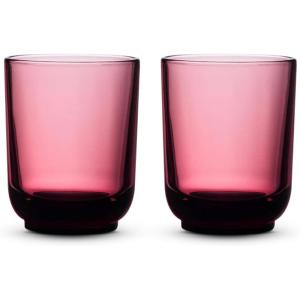 image:imageFellow Pirch Latte Glasses 11 oz Artisanal Cups Set of 2 Dishwasher Safe Coffee Glasses for Espresso Drinks amp Latte Art  WoodlandGarnet