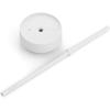 image:imageFellow 16 oz Carter Cold Tumbler  SpillResistant Straw Lid Stainless Steel VacuumInsulated Cup with Ceramic Interior and Reusable Straw for Cold DrinksFits Cup HoldersDishwasher SafeMatte GreyMatte White