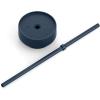image:imageFellow 16 oz Carter Cold Tumbler  SpillResistant Straw Lid Stainless Steel VacuumInsulated Cup with Ceramic Interior and Reusable Straw for Cold DrinksFits Cup HoldersDishwasher SafeMatte GreyStone Blue
