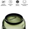 image:imageFellow Pirch Cappuccino Glasses 65 oz Artisanal Cups Set of 2 Dishwasher Safe Coffee Glasses for Milk amp Espresso Drinks  SmokeWoodland