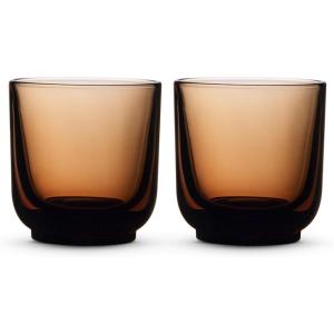 image:imageFellow Pirch Cappuccino Glasses 65 oz Artisanal Cups Set of 2 Dishwasher Safe Coffee Glasses for Milk amp Espresso Drinks  SmokeAmber