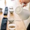 image:imageFellow Stagg EKG Pro Electric Gooseneck Kettle  PourOver Coffee and Tea Pot Stainless Steel Quick Heating Desert Rose with Maple Wood Handle 09 LiterMatte White