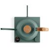 image:imageFellow Stagg EKG Pro Electric Gooseneck Kettle  PourOver Coffee and Tea Pot Stainless Steel Quick Heating Desert Rose with Maple Wood Handle 09 LiterSmoke Green with Maple Wood Handle