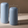 image:imageFellow 12 oz Carter Move Travel Mug  VacuumInsulated Stainless Steel Travel Coffee Mug  Coffee Tumbler with Ceramic Interior and Splash Guard  Lavender PurpleMatte White